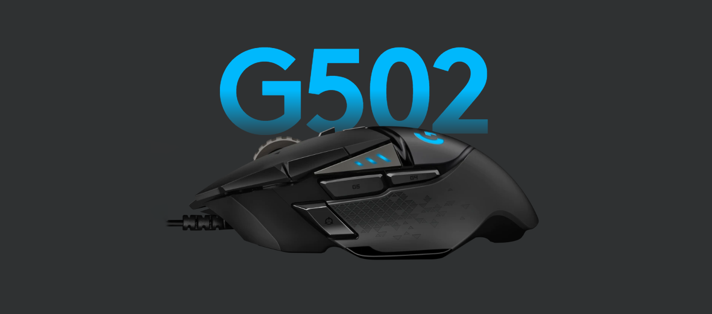 Chuột game Logitech G502 Hero (USB/RGB/đen) 1