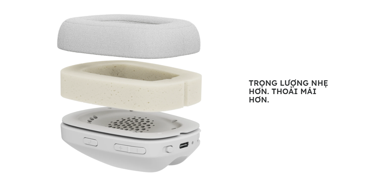 Tai nghe không dây Logitech Zone Vibe 100 (Wireless/Bluetooth 5.2 - Màu Hồng) 5