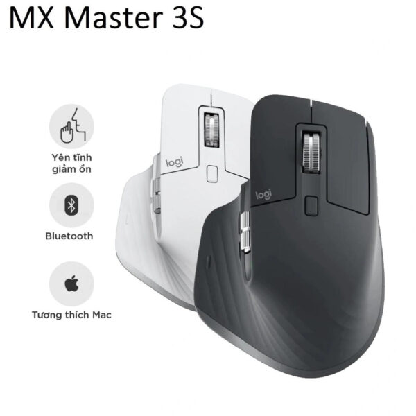 Chuột không dây Logitech MX Master 3S For Mac