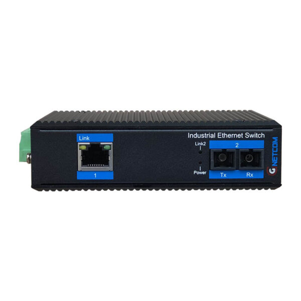 Bộ Chuyển Quang Điện Công Nghiệp Sang 1 Cổng LAN PoE Tốc Độ 10/100Mbp Gnetcom G-IES7101FE-20