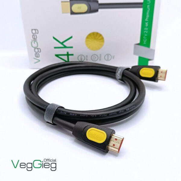 Cáp Tín Hiệu HDMI 2.0 Hỗ Trợ 4K@60Hz Chính Hãng Veggieg