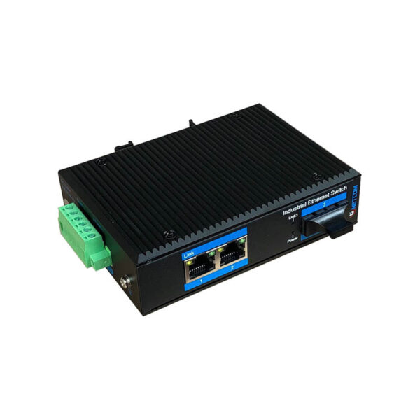 Bộ Chuyển Quang Điện Công Nghiệp Hỗ Trợ 2 Cổng LAN PoE Tốc Độ 100Mbps Gnetcom G-IES7102FE-20