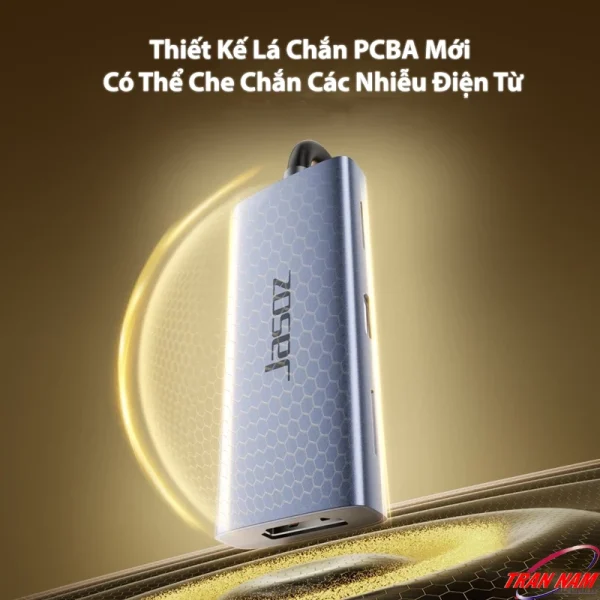Thiết bị ghi hình Jasoz T-G190 Video Capture Card HDMI sang USB-A Type-C với thiết kế lá chắn PCBA chống nhiễu điện từ