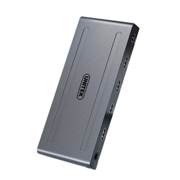 Bộ Chia HDMI 1 Vào 4 Ra Unitek V131A – Hỗ Trợ 4K@30Hz, Chipset MS9332, Chia Tín Hiệu 1 Nguồn Ra 4 Màn Hình Giống Nhau, Vỏ Hợp Kim Nhôm Nguyên Khối