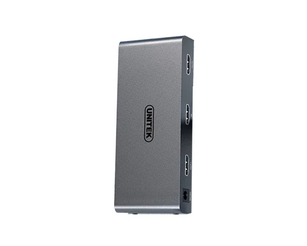 Bộ Chia HDMI 1 Ra 2 Unitek V130A Hỗ Trợ 4K@30Hz | Hiển Thị 2 Màn Hình Giống Nhau, Vỏ Hợp Kim Nhôm, Chipset MS9332 Ổn Định