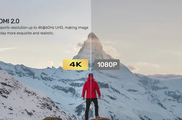 So Sánh Chất Lượng Hình Ảnh 4K@60Hz Và 1080p Trên Bộ Chuyển HDMI KVM Unitek V306A Hỗ Trợ Chuẩn HDMI 2.0