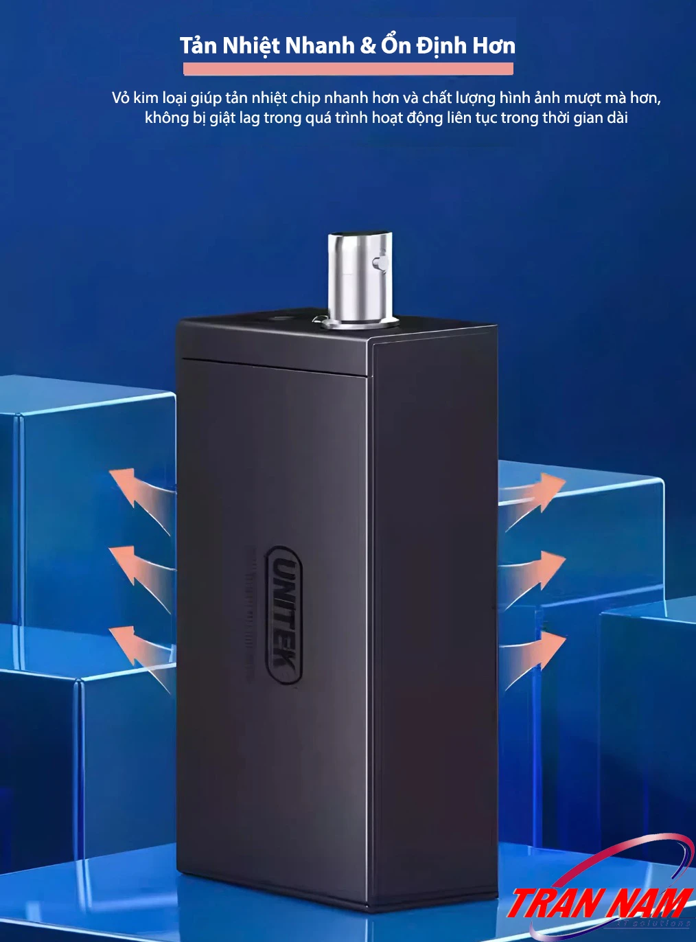 Bộ chuyển SDI Sang HDMI Cho Camera Hỗ Trợ 1080P@60Hz Unitek V144A (3) Bo chuyen SDI Sang HDMI Cho Camera Ho Tro 1080P@60Hz Unitek V144A 3