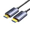 Cáp HDMI 2.1 Sợi Quang Dài 10M Hỗ Trợ 8K@60Hz, 4K@240Hz HDR, eARC Ugreen 55504 14 Cáp HDMI 2.1 Sợi Quang Ugreen HD183 – Ugreen 55504, 55505, 55506, 55507, 55508, 55509, 55510 – hỗ trợ 8K@60Hz, 4K@240Hz, băng thông 48Gbps, đầu HDMI mạ vàng 24K, lõi quang + đồng mạ thiếc, truyền xa không suy hao.