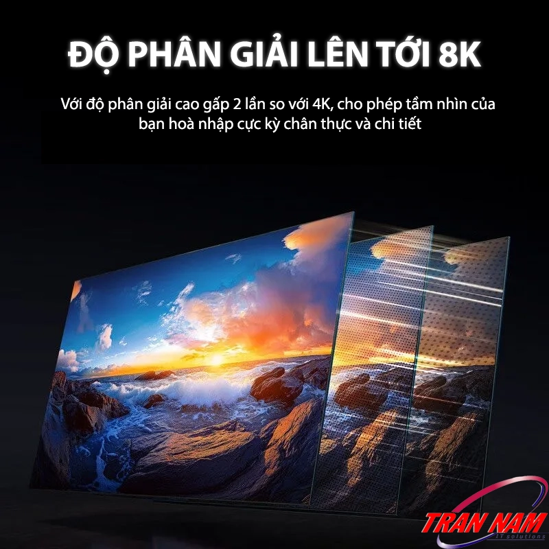 Cáp HDMI 2.1 Sợi Quang Ugreen HD183 (Ugreen 55504–55510) – Hỗ trợ độ phân giải 8K@60Hz, 4K@240Hz, hiển thị cực kỳ chân thực. Độ phân giải 8K – Cáp HDMI 2.1 Sợi Quang Ugreen HD183 Ugreen 55504, 55505, 55506, 55507, 55508, 55509, 55510 – truyền hình ảnh 8K@60Hz, 4K@240Hz, hiển thị chi tiết sắc nét gấp đôi 4K.