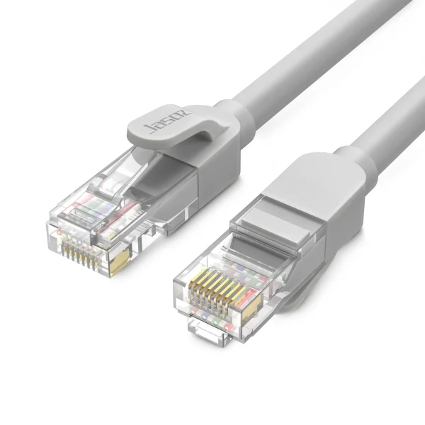 Cáp mạng Cat5E Jasoz E120 bấm sẵn 2 đầu RJ45 Gigabit 1000Mbps, dùng chung cho các SKU Jasoz T-E213, T-E214, T-E215, T-E216, T-E217, T-E218, T-E219, T-E220, T-E221, T-E222, T-E223 với chiều dài 0.5m đến 30m