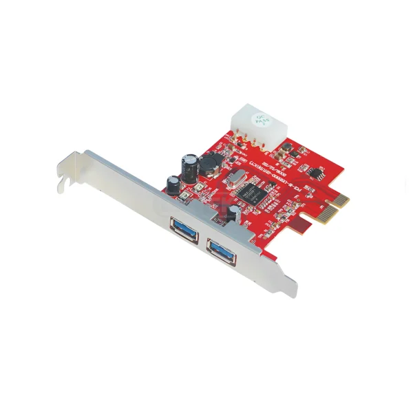 Card Mở Rộng Cổng PCIe Sang 2 Cổng USB 3.0 UNITEK Y-7301 1 Card Mở Rộng PCIe Sang 2 Cổng USB 3.0 Unitek Y-7301 – Hỗ Trợ 5Gbps, Chip NEC UPD720200, Tương Thích Mainboard H61 H81