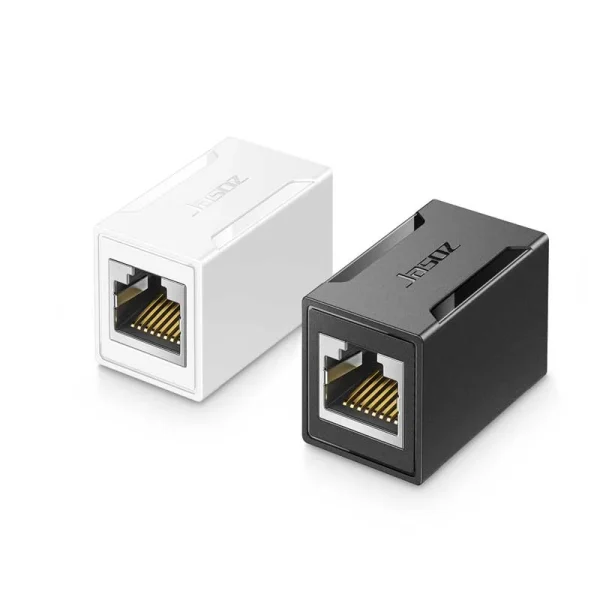 Đầu nối dây mạng RJ45 Jasoz G129 – Nối cáp mạng LAN, lõi đồng mạ vàng 24K – SKU T-G148 (Đen), T-G149 (Trắng)