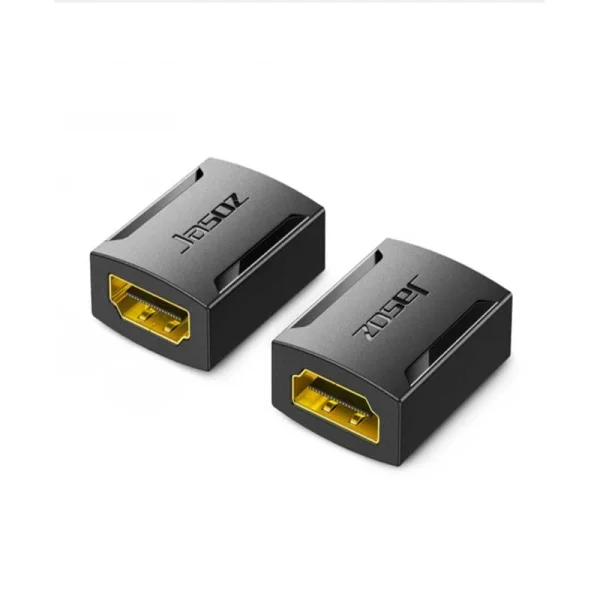 Đầu nối HDMI hai đầu âm Jasoz T-G152 – Female to Female, hỗ trợ 4K@60Hz, đầu mạ vàng 24K, vỏ nhựa PVC chống nhiễu