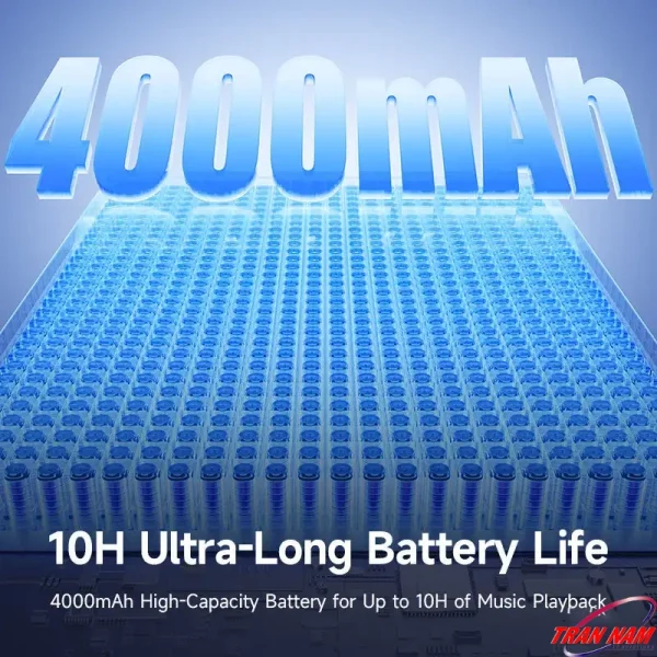 Pin 4000mAh Loa Bluetooth Jasoz T-K162 – thời lượng phát nhạc 18 giờ, sạc Type-C, tiết kiệm năng lượng Bluetooth 5.2