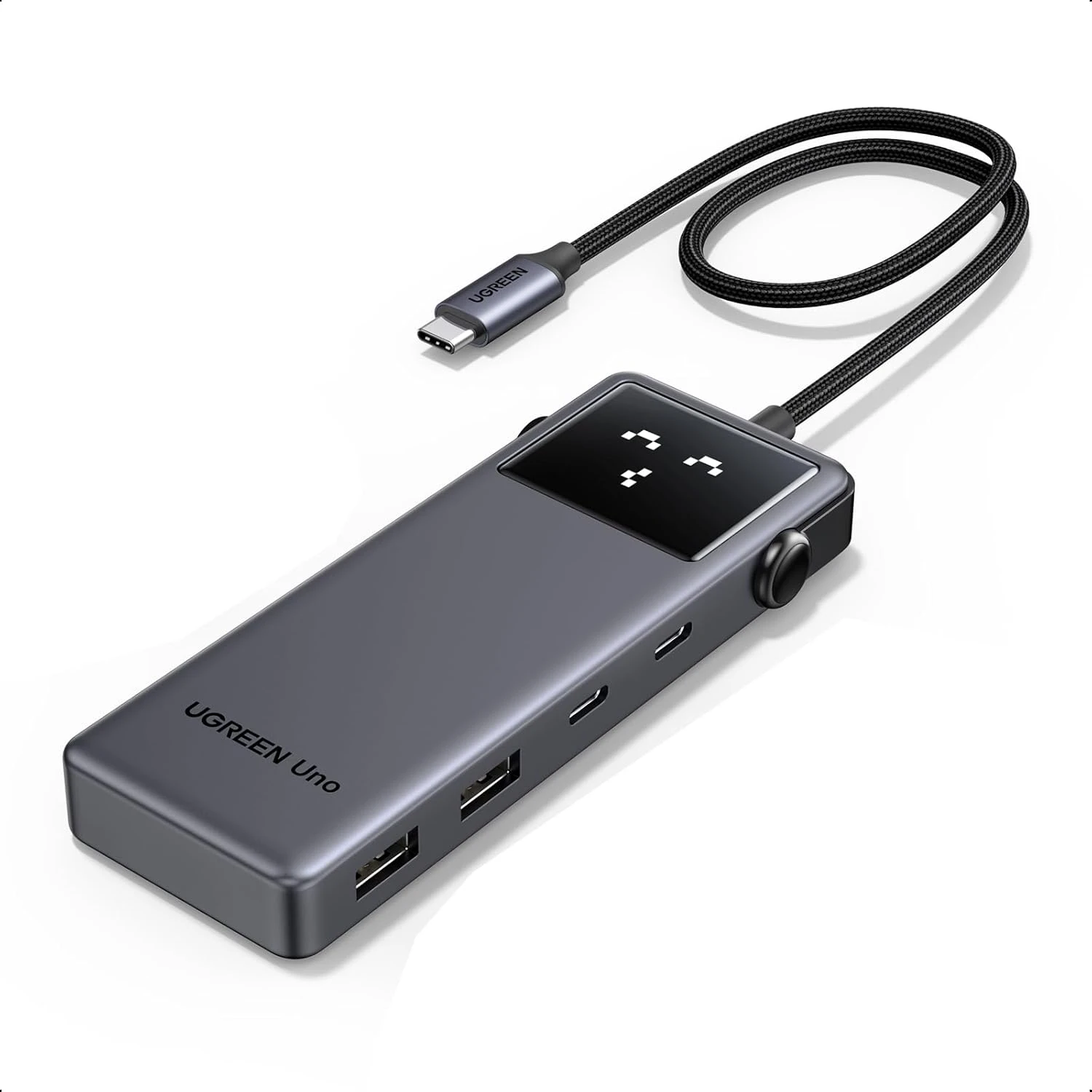 Hub USB-C Ugreen 35998 CM888 – HDMI 4K60Hz, USB 3.2, USB-C 10Gbps Hub USB-C 6-in-1 Ugreen 35998 CM888 HDMI 4K60Hz USB 3.2 10Gbps PD 100W