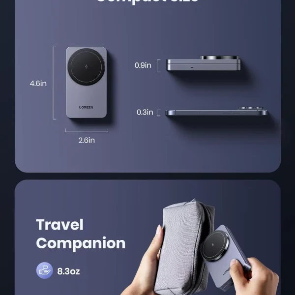 Sac Khong Day MagFlow MagSafe 2 in 1 Ugreen 45056 4