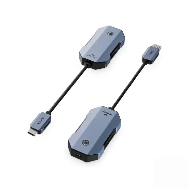 Bộ Thu Phát HDMI Không Dây 4K Jasoz T-G192 Đầu Vào USB-C Khoảng Cách 50M Cho Máy Tính, Điện Thoại, Tablet