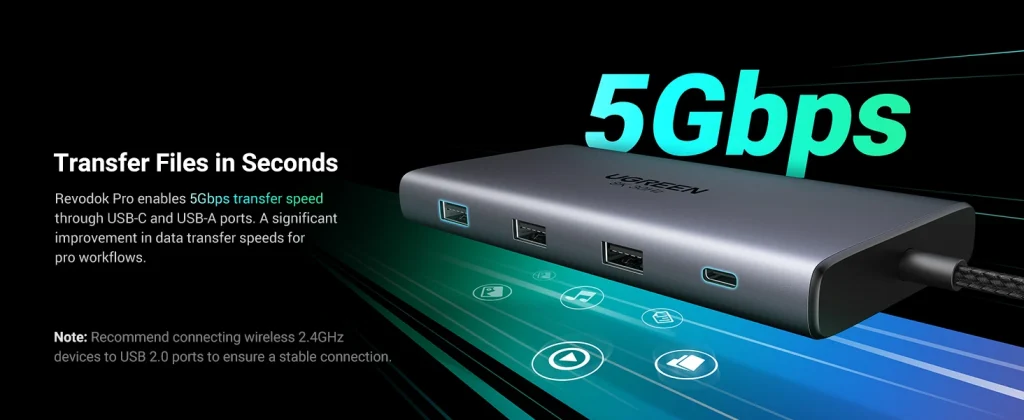 Hub USB-C 10 in 1 Hỗ Trợ 2 Cổng HDMI 8K30Hz & 4K@60Hz, 3x USB-A, 1x USB-C,1xSD, 1x TF, LAN 1Gbps PD100W Ugreen 15534 14 Hub USB-C 10 in 1 Hỗ Trợ 2 Cổng HDMI 8K30Hz & 4K@60Hz, 3x USB-A, 1x USB-C,1xSD, 1x TF, LAN 1Gbps PD100W Ugreen 15534 (23)