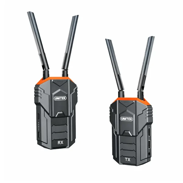 RX và TX Unitek V176A với logo UNITEK in nổi trên thân máy, thiết kế rugged 4 ăng-ten