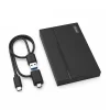 Box ổ cứng 2.5 inch Unitek S240A và cáp tích hợp 2 đầu USB-A/Type-C kết nối máy tính