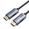 Cáp HDMI 2.1 Sợi Quang Jasoz A147 Hỗ Trợ 8K@60Hz, 48Gbps, eARC, VRR+ALLM 5 Đầu cáp HDMI 2.1 sợi quang Jasoz A147 8K mạ vàng — đầu in chữ Source phân biệt chiều cắm thiết bị phát và màn hình