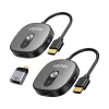 Bộ Truyền HDMI Không Dây 4K Unitek V1717CBK01 Khoảng cách 50M ( Hỗ Trợ 8 Thiết bị Phát , 1 Thiết bị Nhận, Tặng Kèm Đầu Chuyển USB-C Sang HDMI ) 16 Bộ truyền HDMI không dây Unitek V1717CBK01 gồm bộ phát TX, bộ nhận RX và adapter USB-C sang HDMI