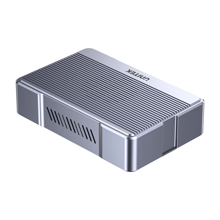 Unitek S1247AGY01 – Hộp SSD M.2 SolidForce vỏ nhôm tản nhiệt Hộp đựng SSD M.2 Unitek S1247AGY01 SolidForce vỏ nhôm có rãnh tản nhiệt và khe thông gió